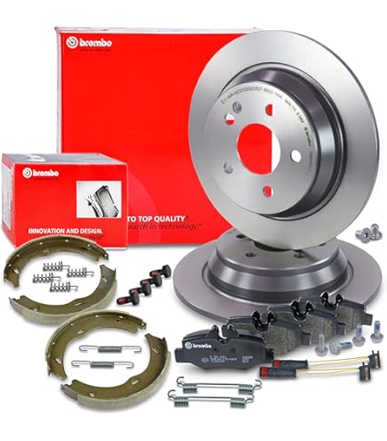 NK Bremsensatz Hinten Für Vito Viano W639 | Bremsscheiben + Beläge + Handbremse Komplettset