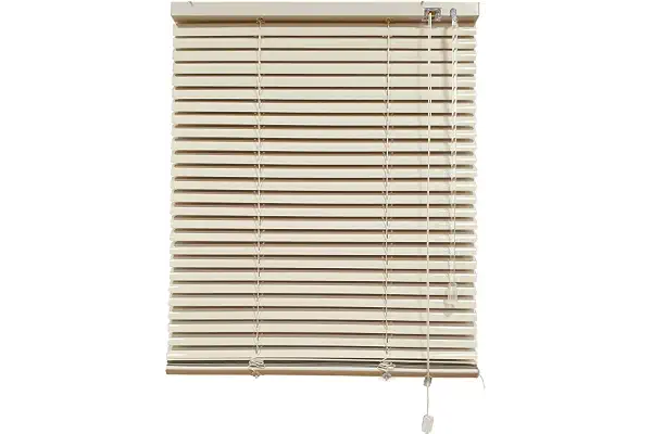 DECORESTOR Persianas Venecianas de Aluminio A TU Medida - 150 x 140 cm. Anchos de 36 a 240 cm - Marfil. Venecianas Aluminio - Cortinas Venecianas