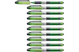 STABILO NAVIGATOR - Surligneur - Lot x 10 surligneurs fluo - Vert