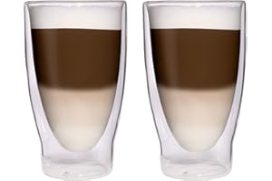 FILOSA Feelino Lot de 2 verres à cocktail à double paroi XXL 370 ml