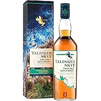 Talisker Skye Single Malt Scotch Whisky | 45.8% vol | 70cl | Scottish Whisky with Fresh Citrus Bursts & Underlying Sweetness