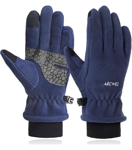 Gants D'Hiver Enfants Tactiles – Coupe-vent, Imperméables, Antidérapants – Pour Ski, Vélo, Football – Garçons Et Filles