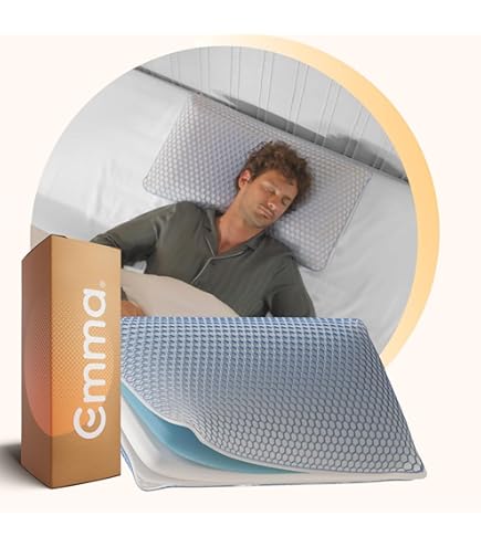 Verstelbaar Hoofdkussen met 3 Lagen voor Slaapkamer - Memory Foam Kussen voor Zij