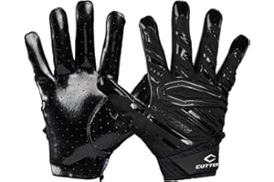 Cutters Gamer - Gepolsterter Fußballhandschuh für Spieler, Receiver, Linier, extra Grip