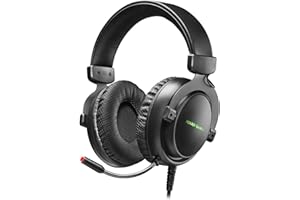 MARSGAMING Mars Gaming MH4X Auriculares + Mic DSP 7.1 SENSUS HAPTIC, RGB, Color Negro