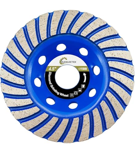 180 Grit Diamond Resin Grinding Wheel - 100x20x10x4mm For Sharpening Carbide Tools, Saw Blades, Alloys