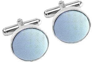 THE TIE COMPANY The Tie Co™ Premium Collection Classic Silver Metal Cufflinks