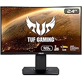 ASUS TUF Gaming VG24VQR Curved Gaming Monitor â€“ 23.6 inch Full HD (1920 x 1080), 165Hz, Extreme Low Motion Blur, FreeSync P