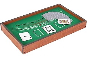 MISTER GADGET Meister Gadget, MG3490, Bring das Kasino nach Hause mit diesem Spiel des Kasinos 2 in 1 ! Bluffen, Strategie und viel Lachen garantiert mit diesem Spiel von Black Jack und Roulette.