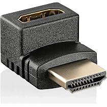 Cablesson HDMI Winkeladapter | 270 Grad, 24K Vergoldet, Für 4K & HD