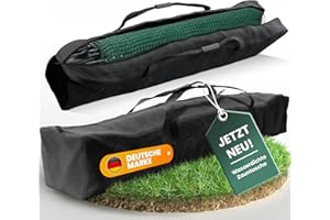 NATURIZ® Premium Zauntasche für 15 bis 25 m – vielseitig einsetzbar als Camping Tasche, Zelttasche oder Weidezaun Tasche mit 900D Oxford (125x20x18cm)