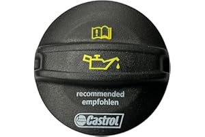 Pièces d'origine Audi Bouchon d'huile Audi A1 A3 A4 A5 A6 A7 Q3 Q5 Q7 // CC, Golf 6 Golf 7 Tiguan (inscription "Castrol") 06K103485A