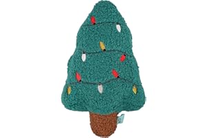 Tufflove Christmas Dog Toy – Luxury Textured Plush Toy, Soft and Cuddly Outside, Reinforced Seams & Protected Squeaker, Durable Design, for Small, Medium, Large Dogs and Puppies