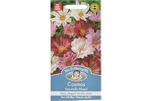 MR FOTHERGILLS Mr. Fothergill's 11880 Cosmos Seashells Mixed Flower Seeds