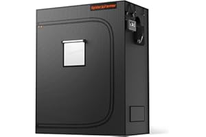 Spider Farmer Growbox Tente de Culture d'intérieur - Réflectivité - Imperméable - pour la Maison - 60 x 60 x 140 cm