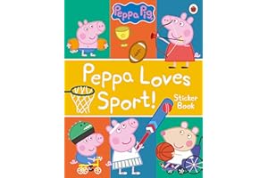Peppa Pig: Peppa Loves Sport! Sticker Book: Stickerbuch