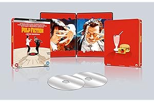 Pulp Fiction 4K UHD Steelbook [Blu-ray] [2022] [Region A & B & C]