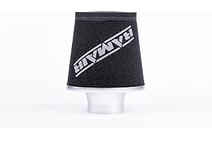 RAMAIR FILTERS Ramair Universal Cone Filter with Aluminum Base - 63mm OD Neck - 150mm Wide