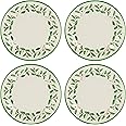 Lenox Holiday Melamine Dinner Plates (Set of 4), Ivory