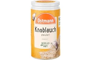‎OSTMANN Ostmann Knoblauch granuliert 50 g Knoblauch zum Würzen von herzhaften Gerichten Menge: 1 Stück