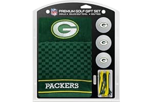 Team Golf NFL Geschenkset: Besticktes Handtuch, 3 Golfbälle und 14 Tees, dreifach gefaltetes Baumwollhandtuch, 40,6 x 55,9 cm