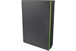 Artgecko Black Toned Sketch Book A3 Portrait - 80 Pages (40 Sheets) 200gsm Card