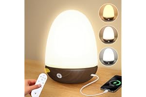 OYADISIIOP SAD Lamp, 10000 Lux SAD Light with Remote, UV Free Full Spectrum Light Therapy Lamp with Dimmable, 3 Color Temperature, Memory Function to Regulate Day/Night Rhythm, Dark Wood Grain