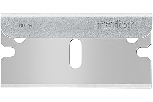 MARTOR 10 x Bügelklinge, Ersatzklingen Schaber, 19,3 mm, Scharf, Im Magazin, 1-fach Nutzbar, Stahl, Nr. 44