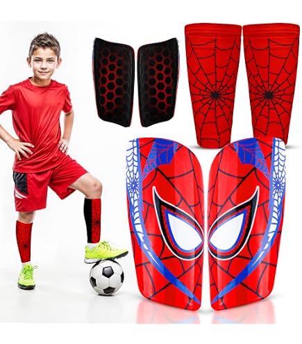 Protège-tibias Pour Enfant - Respirants, Anti-chocs, Pour Football, Basketball, Cyclisme - 8