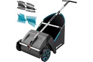 Gardena Lövuppsamlare för gräsmattor och uteplatser Trädgårdstillbehör: Passar både för gräsmattor och uteplatser, enkel borstbyte, effektiv uppsamling av gräs, ergonomisk design (3566-20).