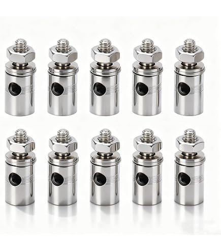 Connettori Servo Per Modellismo 10 Fermi Di Collegamento Servo Per Aereo RC - Asta Di Spinta D4x1,6 Mm, Brand Uxcell LS2 Vector 2 Carbon