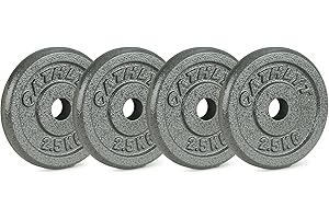 Athlyt 1-Inch Cast-Iron Weight Plates