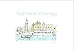 Stamperia D'Arte Busato: "Venezia San Marco" - Vico Calabr&ograve; - litografia a tre colori. Numerate e firmate dall'artista.