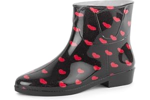 Ladeheid LAZT201802 Women's Short Wellington Boots