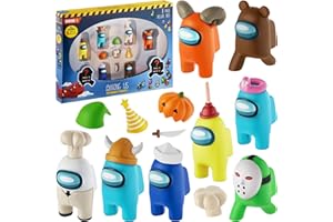 Among Us Crewmate Figures 8 Pack Deluxe Box Series 2