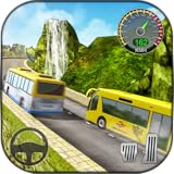 3D Environment Hill Climb Bus Racing 3D
