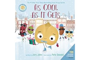 The Cool Bean Presents: As Cool as It Gets: Over 150 Stickers Inside! A Christmas Holiday Book for Kids (The Food Group)