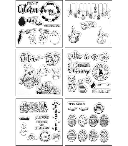 Set 9 Blocchi Acrilici Per Timbri - Con Linee Griglia, 7 Misure Diverse - Foto 10