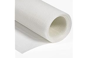 QEEYON Window Screen Mesh, 120 X 250 cm Cuttable High Density Fiberglass Screen Mesh, Strengthened Polyester Fly Screen Mesh for Doors Windows Patio Screen Replace, Keep Fly Bug Out, White