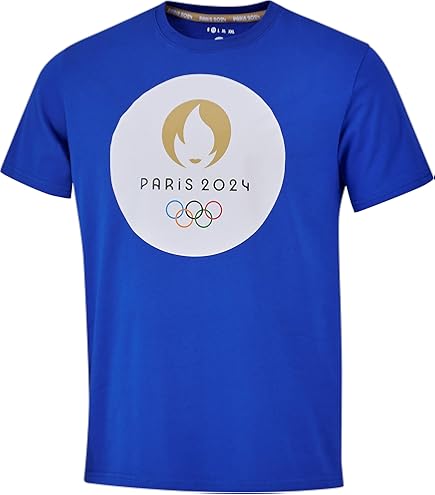 T-shirt Officiel Volontaires Jeux Olympiques Paris 2024 - Decathlon, Taille M, Neuf