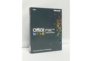 Microsoft Office Mac Home and Business 2011 - 1MAC (Product Key Card ohne Datenträger)