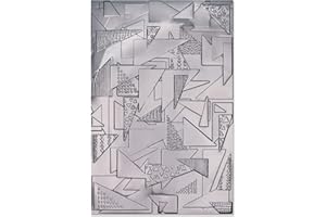 Sizzix 3-D Impressions Embossing Folder 664528 Doodle Triangles by Jessica Scott, One Size, Multicolour