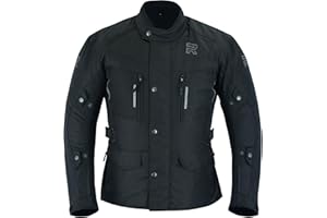 RAXUS EDGE VESTE DE MOTO HOMME HIVER 3/4 IMPERMÉABLE Homologuée CE