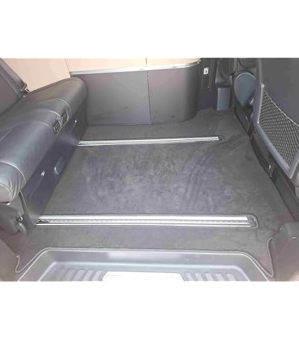 Fußmatte Luxus Velour Passend Für Mercedes V-Klasse W447 EQV300 EQV 300