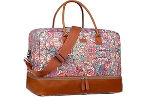 BAOSHA Travel Duffel torba podróżna, bagaż podręczny, torba weekendowa z kieszenią na buty dla kobiet, HB-10, Hs, Carry-On Luggage