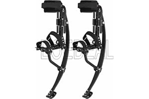 Skyrunner 2018 Modell Spring-Stelzen Pogo Stilts Känguruschuhe Hüpffeder Stelzen Männer Frauen Fitness Übung Schwarz