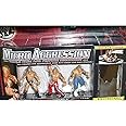 WWE Micro Aggression Triple Pack & Feature Accessory Triple H, Shawn Michaels & John Cena