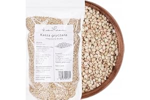 Buchweizengrütze ungeröstet 1 kg | milder Geschmack & nährstoffreich | ballaststoff- & eiweißreich | ideale Beilage für Suppen, Salate & Hauptgerichte | Kuchnia Zdrowia