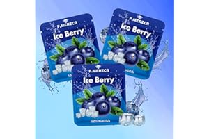 F.MERZCA® Filter mit Geschmack Blaubeere – 9 Filter mit Widerstand und Geschmack - passend für alle F.MERZCA Modelle – 900 Züge für Rauchentwöhnung mit Geschmack (Blaubeere)