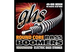 GHS STRINGS GHS RCM3045 45 - 105 Medium Bass Boomers Round Core String Set